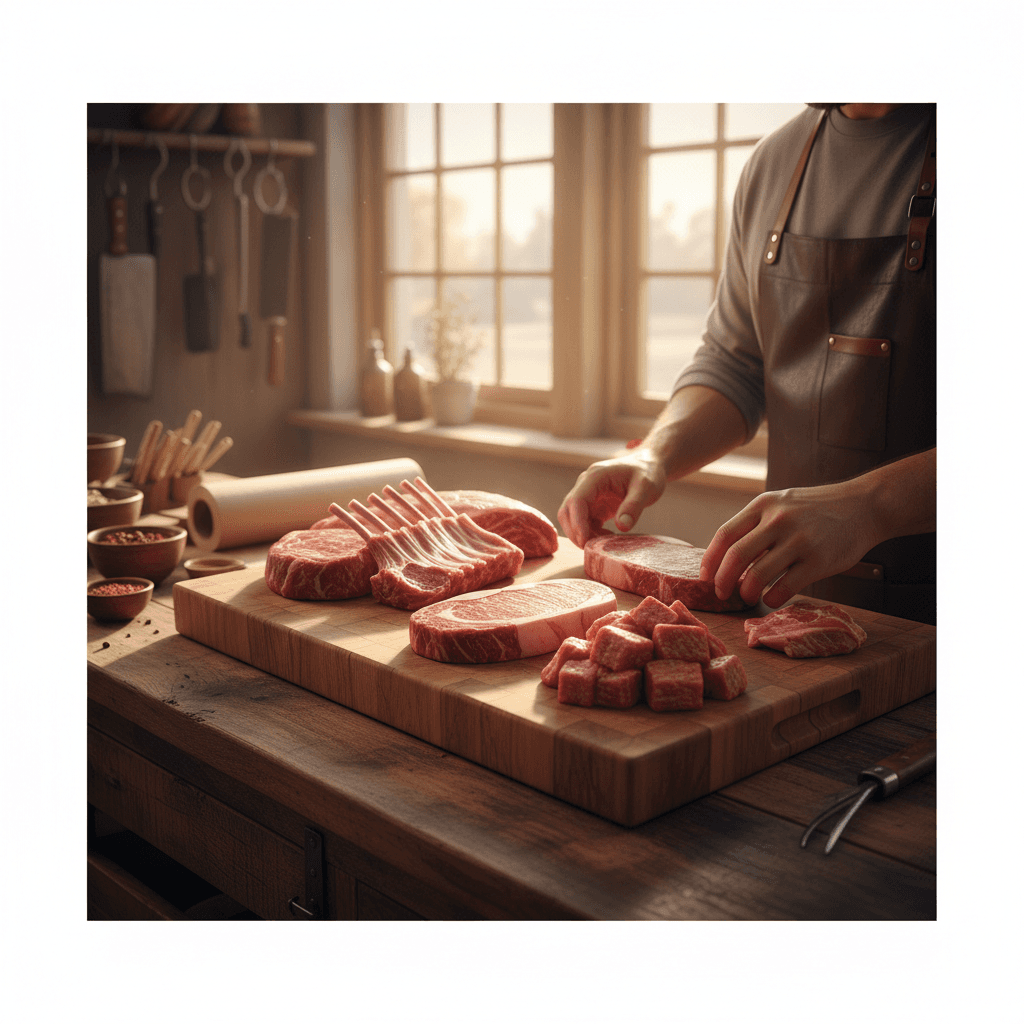 Carnes halal certificadas en la carnicería