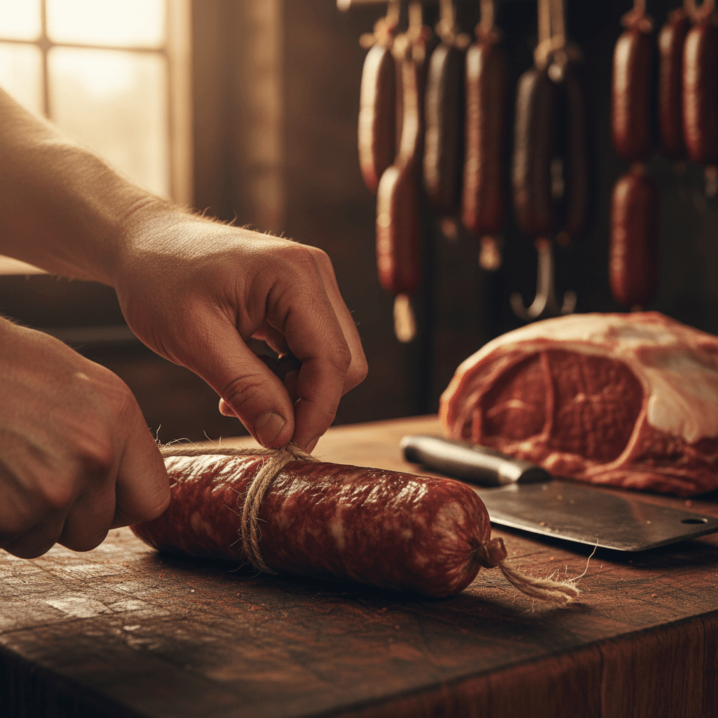Variedad de carnes preparadas y marinadas